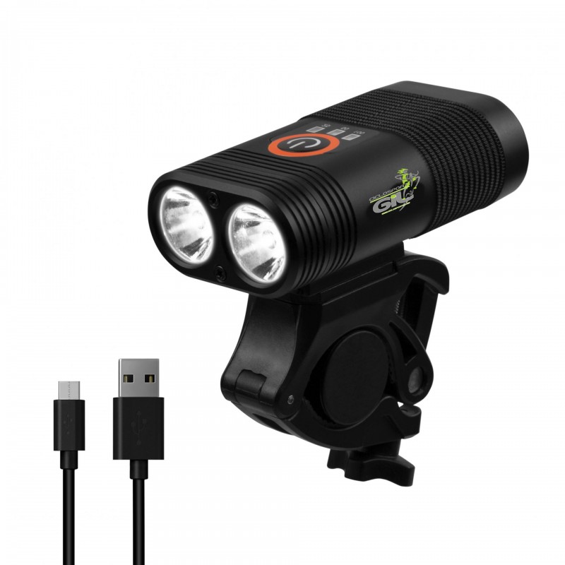 LUZ 600 LUMENS CON INDICADOR DE BATERIA